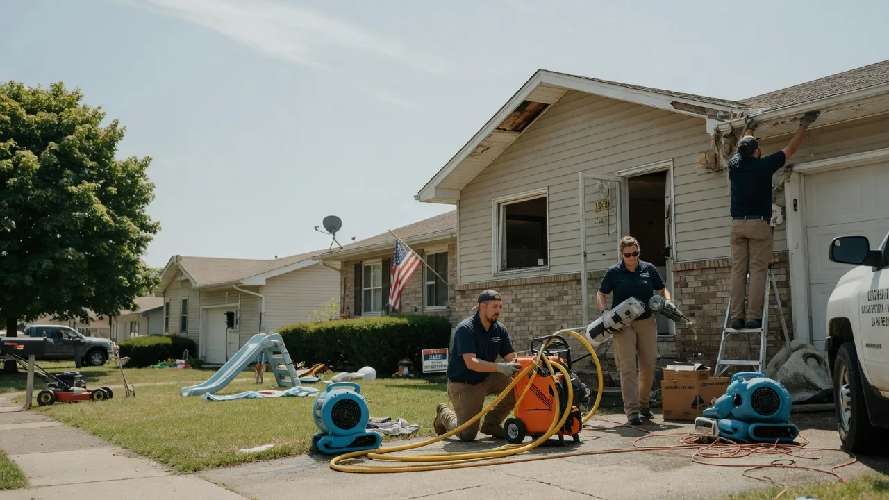 Water Damage Restoration in Gilman, IL near me